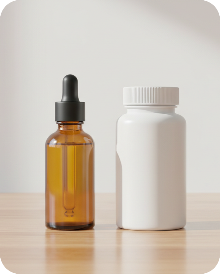 Woman relaxing on sofa