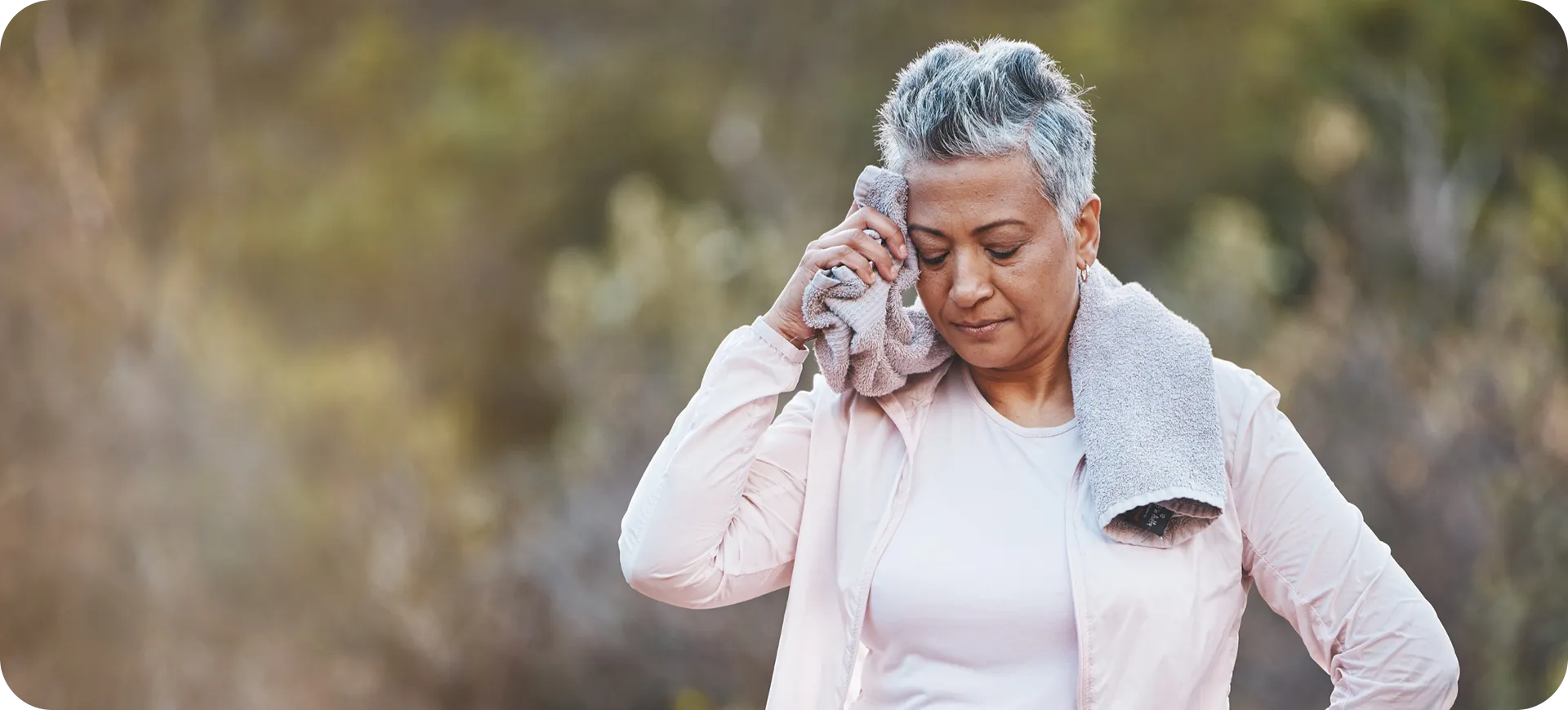Woman relaxing on sofa